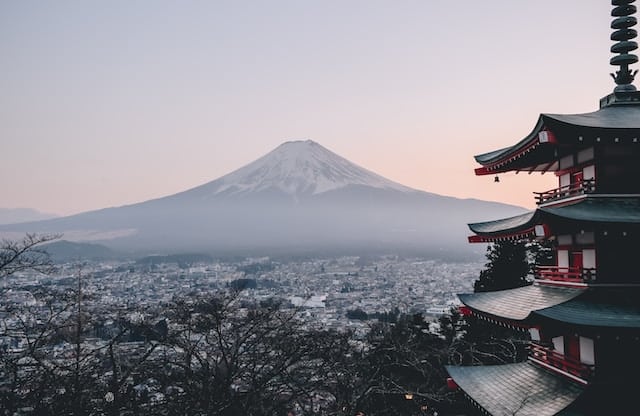 view of Japan