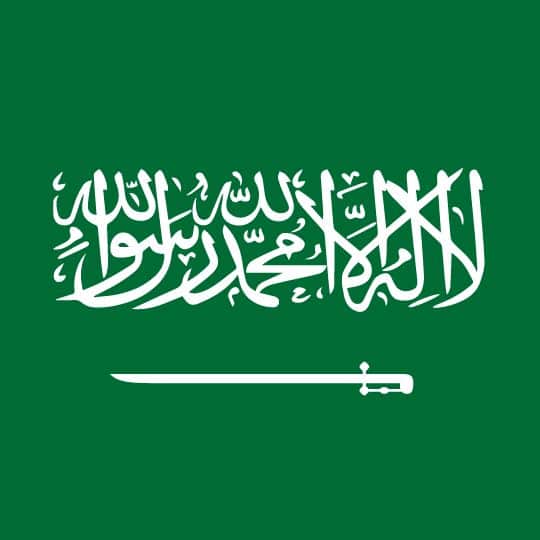 flag of Saudi Arabia