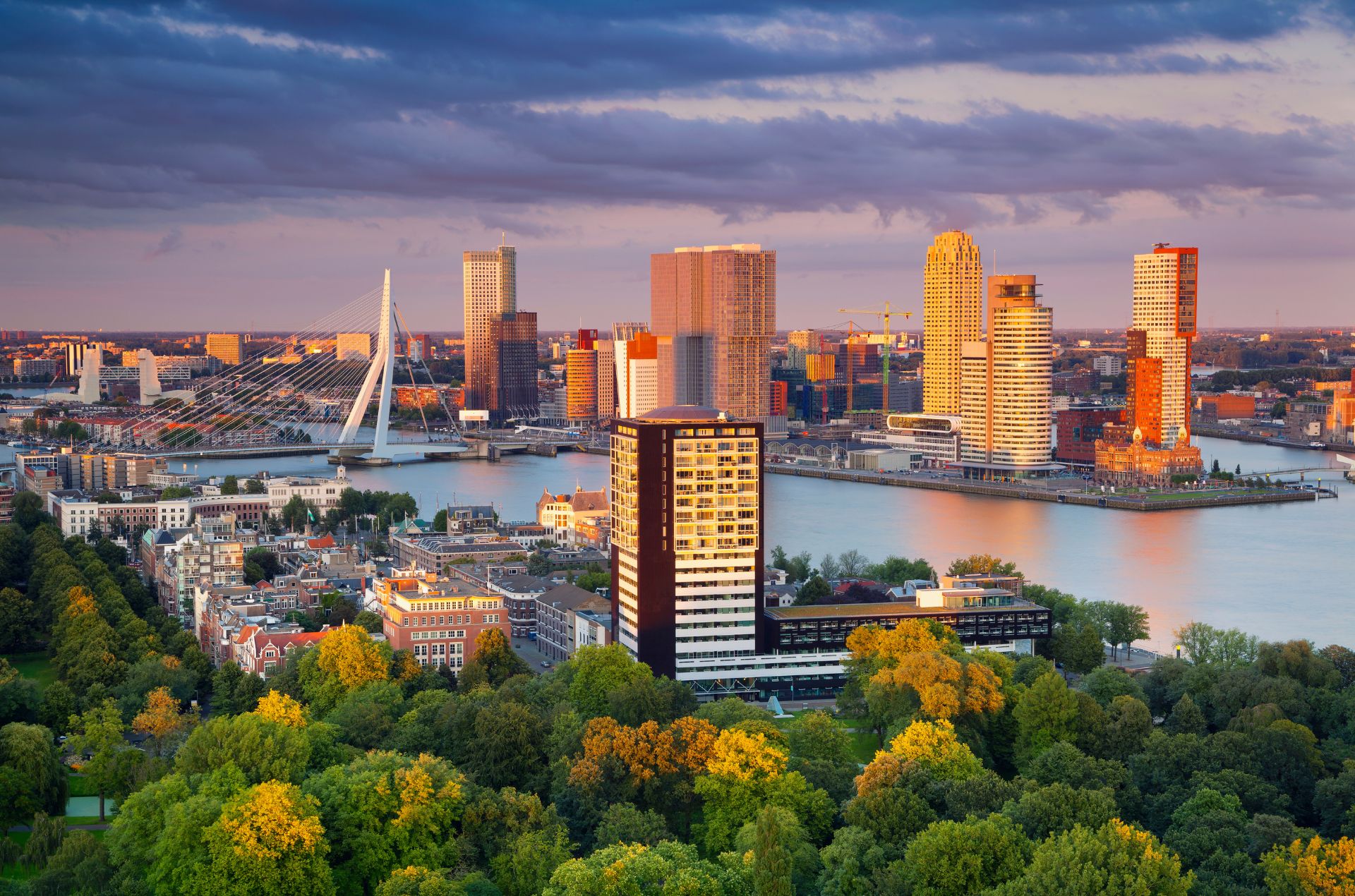 city view of Rotterdam